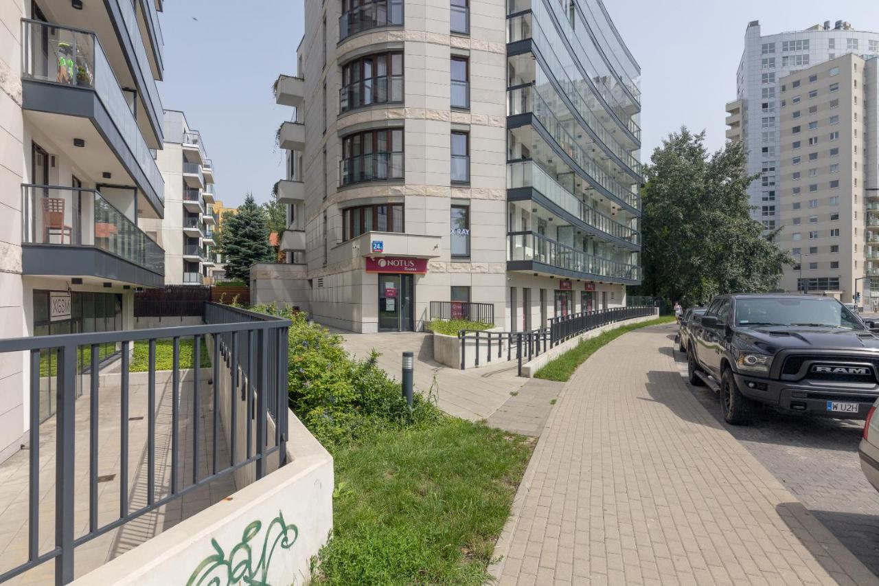 Metro Wilanowska Comfortable Apartment Warschau Buitenkant foto