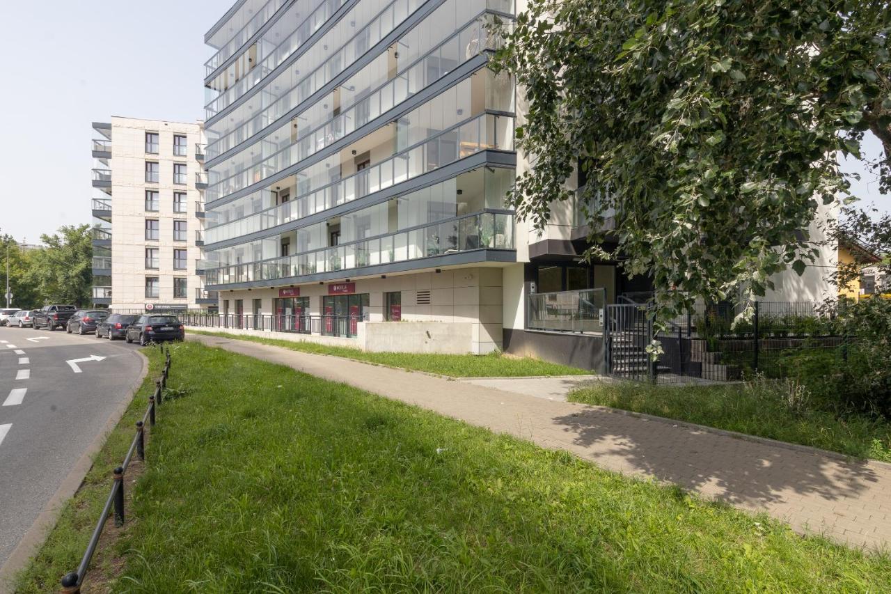 Metro Wilanowska Comfortable Apartment Warschau Buitenkant foto