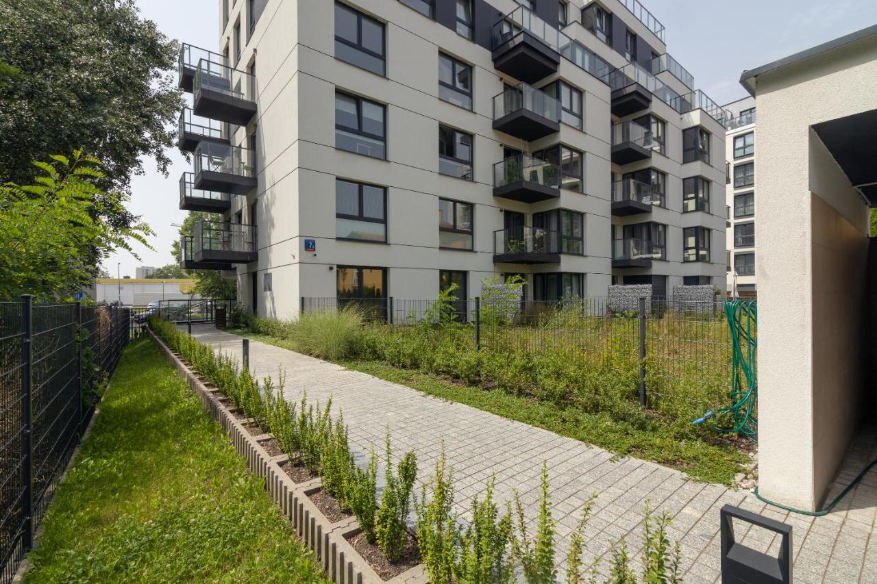 Metro Wilanowska Comfortable Apartment Warschau Buitenkant foto