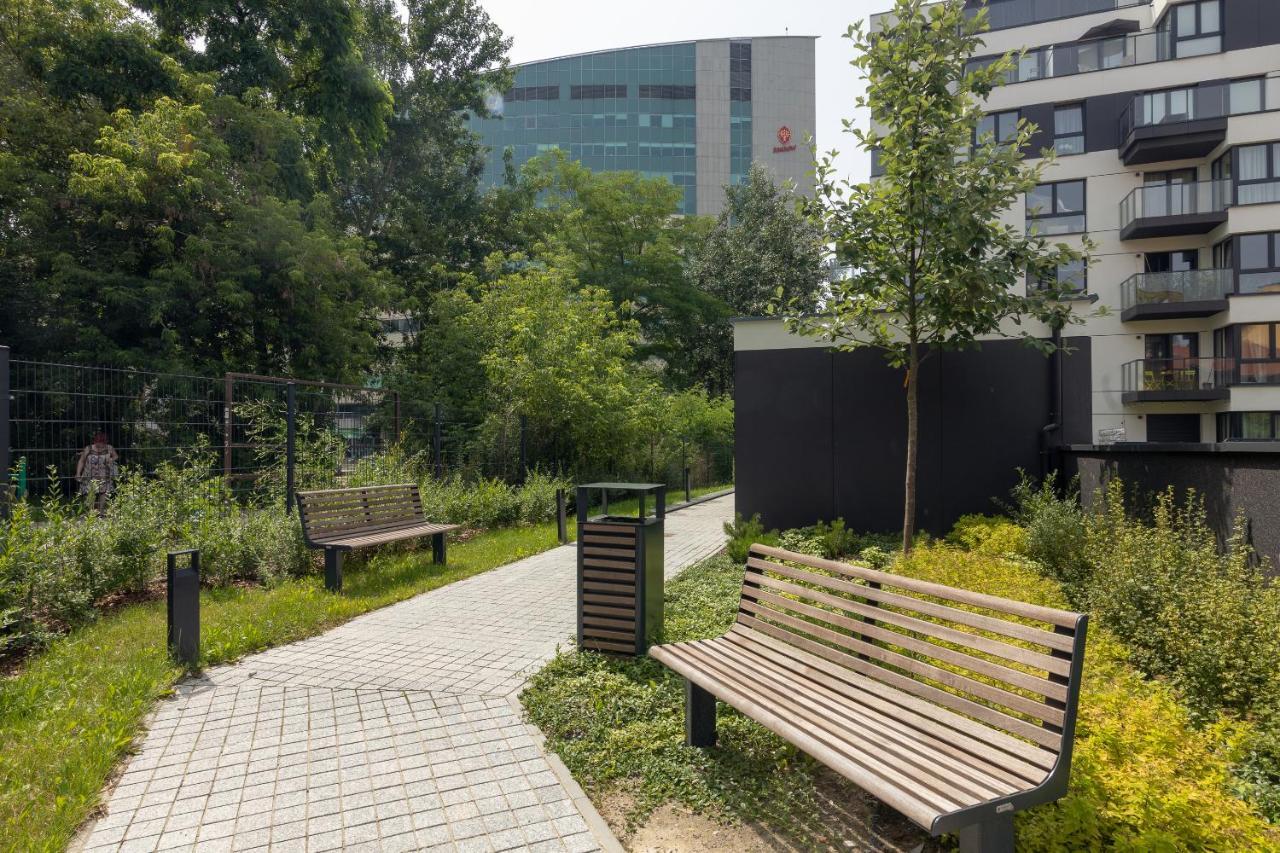 Metro Wilanowska Comfortable Apartment Warschau Buitenkant foto